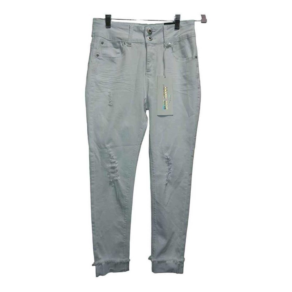 NWT Bue Savvy White high rise ankle jeans. ‎ Size 7/28